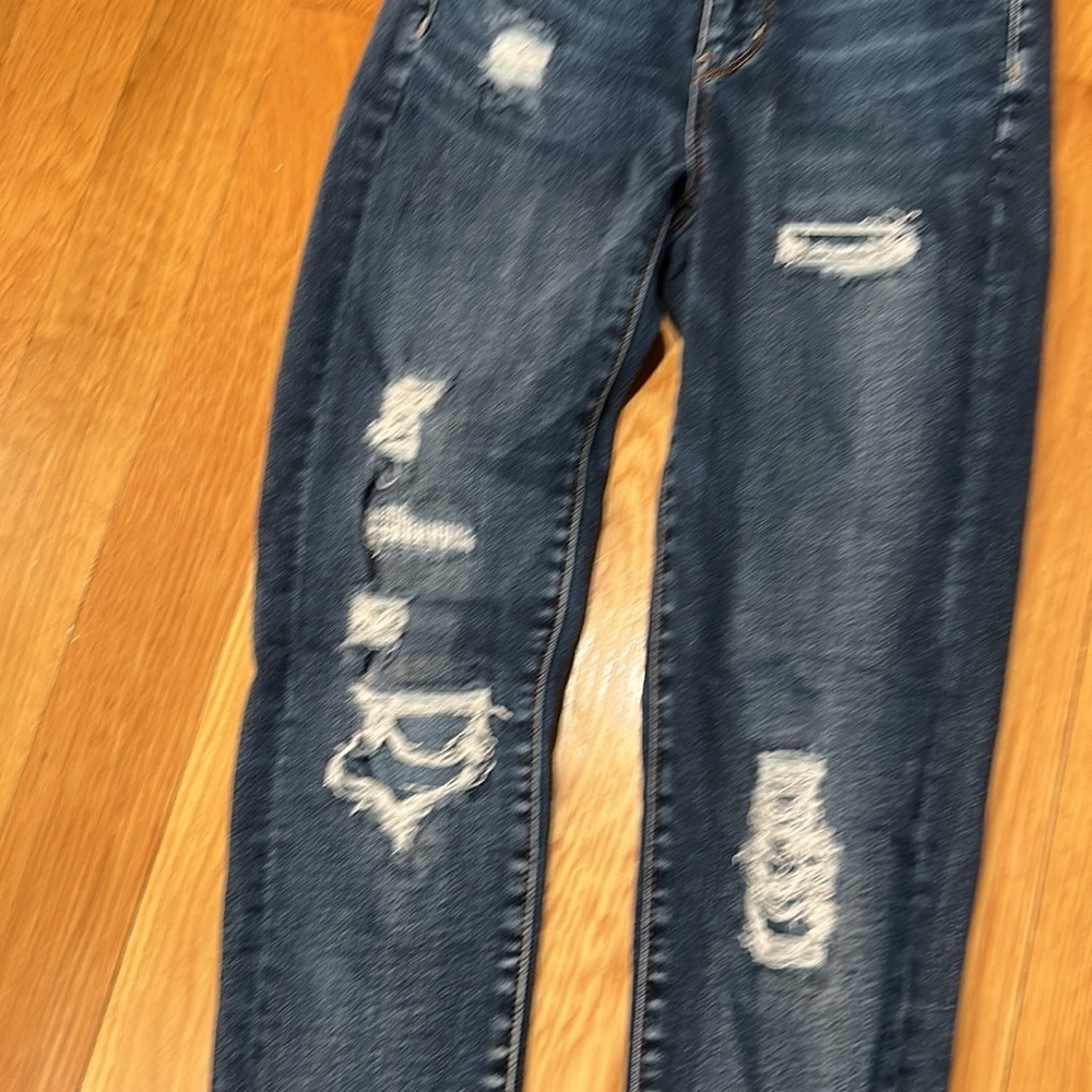 American eagle size 4 super hi-rise Jeggings good condition - Picture 3 of 6